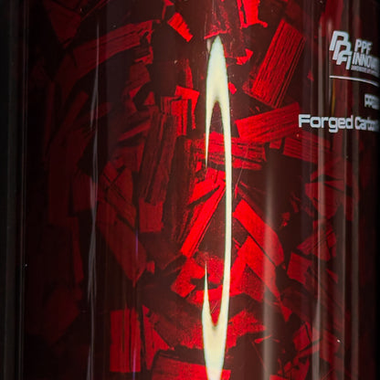 Forged Carbon Red