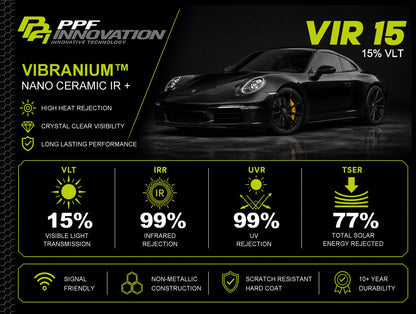 Vibranium Nano Ceramic IR+ Automotive Window Film