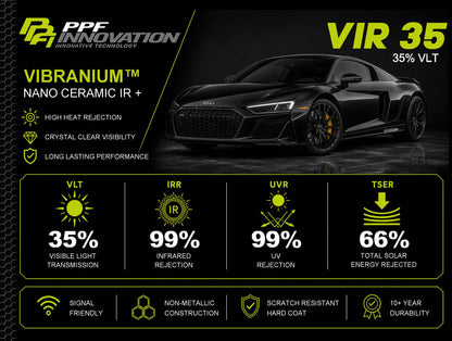 Vibranium Nano Ceramic IR+ Automotive Window Film