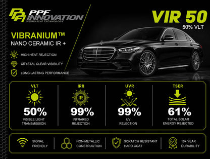 Vibranium Nano Ceramic IR+ Automotive Window Film