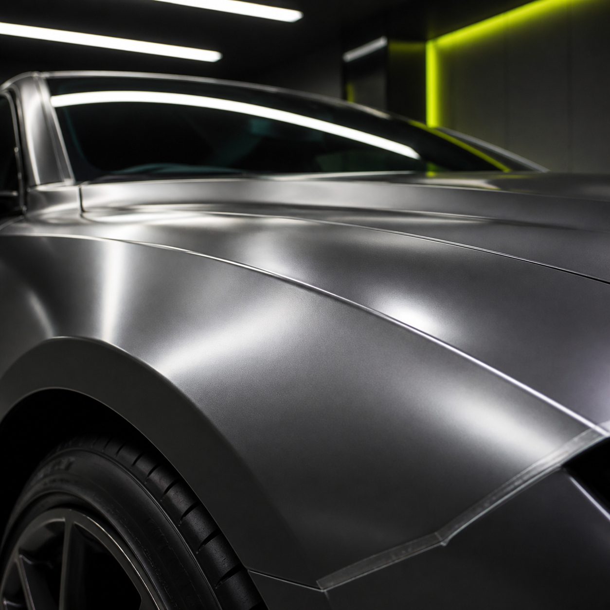 VIBRANIUM CLEAR SATIN 8MIL 60" X 50'